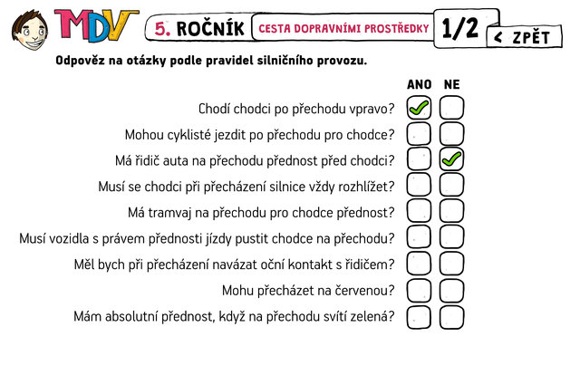 Markétina dopravní výchova