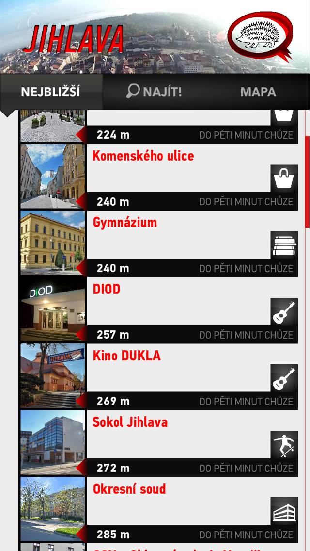 JIHLAVA PĚŠKY