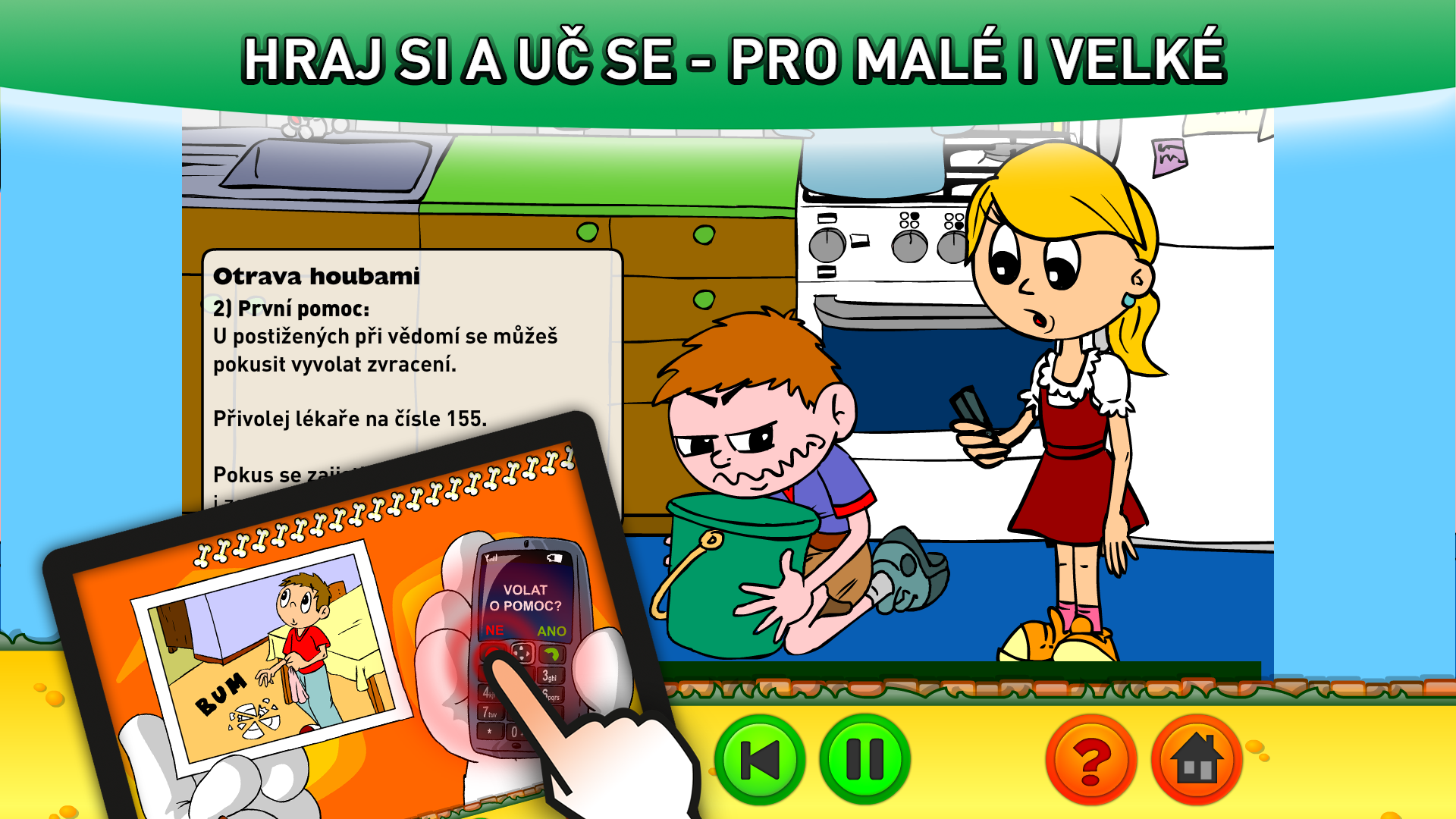 Animovaná první pomoc