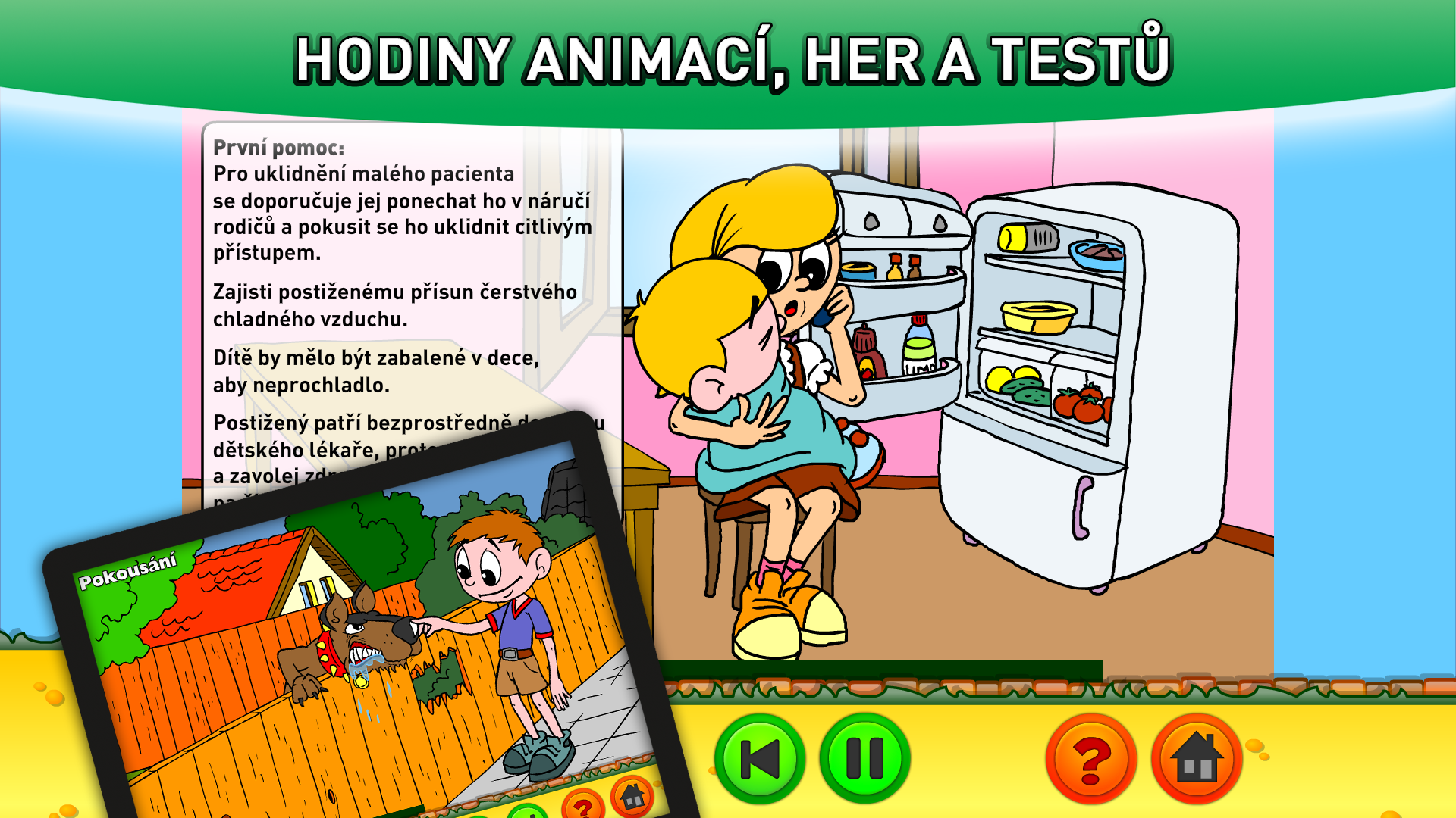 Animovaná první pomoc